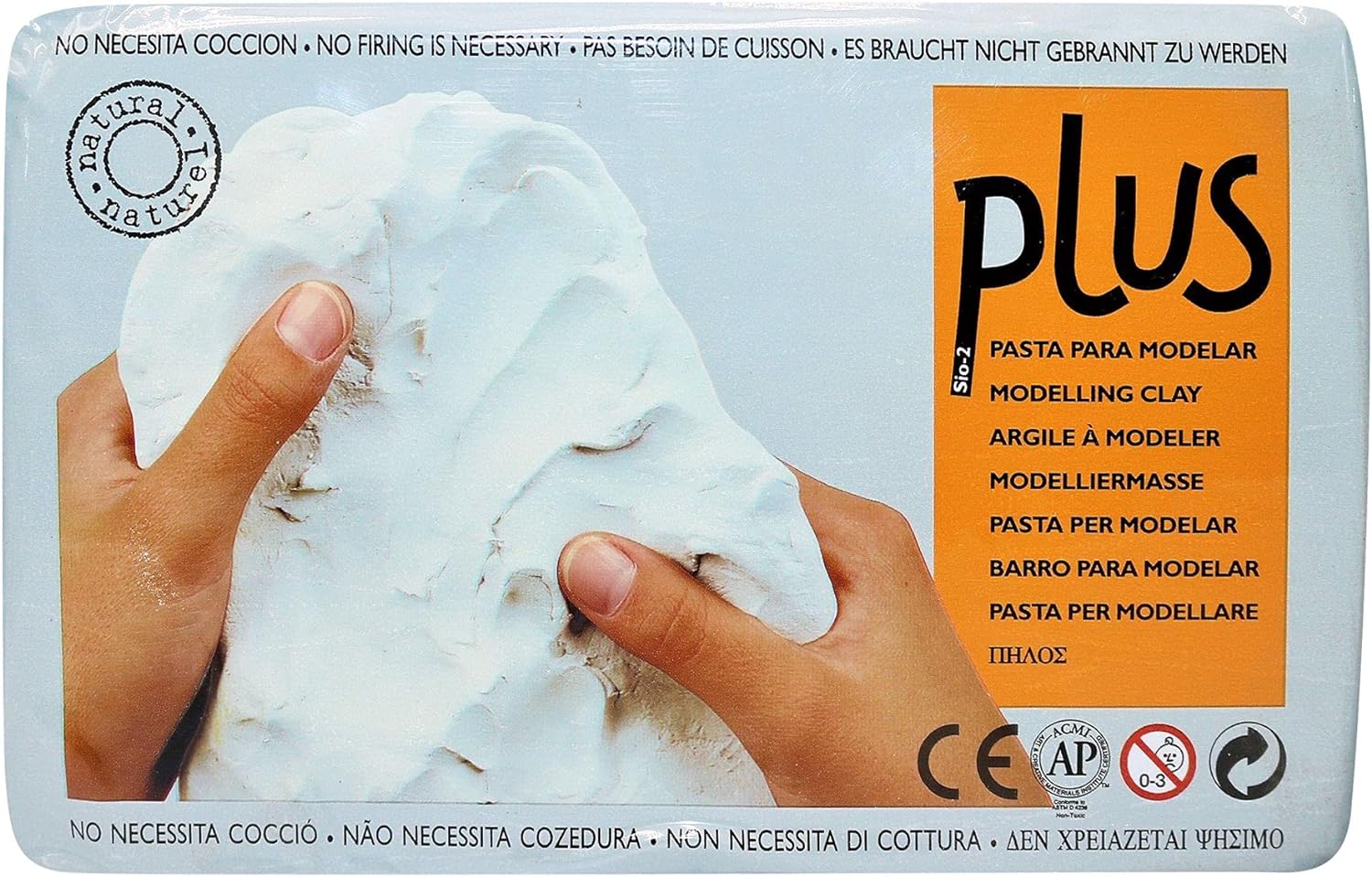 ACTIVA Plus Natural Self-Hardening Clay White 2.2 pounds Review
